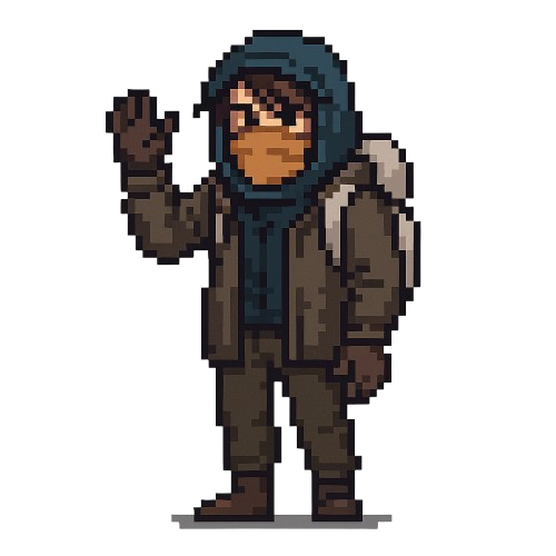 D4rkn1ght Pixel Character